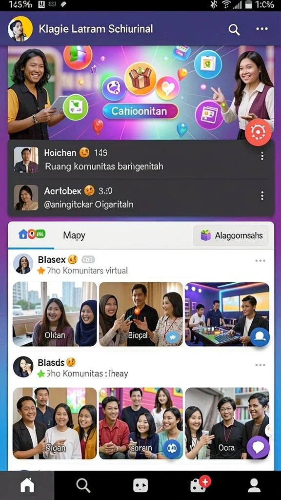 7777w - Tampilan antarmuka yang menawan dan user-friendly.