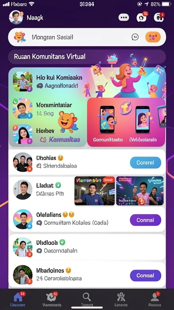 berkah6 - Fitur leaderboard untuk bersaing dengan teman.
