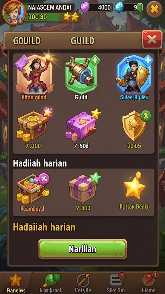 gacor77 - Karakter dengan kemampuan unik di setiap level.