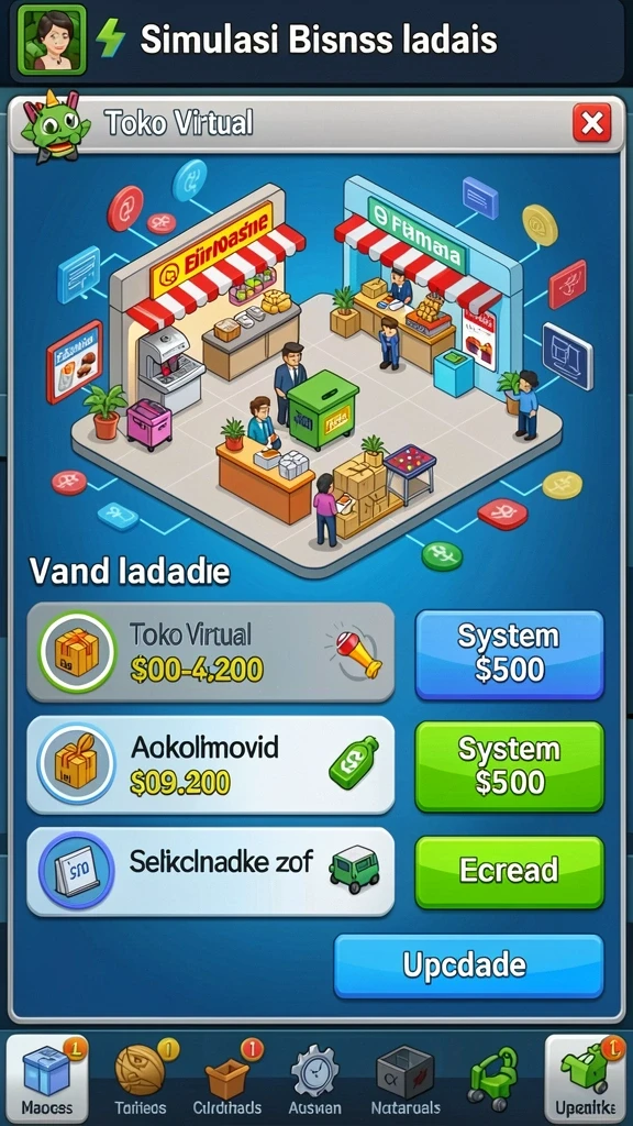 gatotkaca123 - Screenshot menunjukkan mode multiplayer yang seru dan interaksi antar pemain.