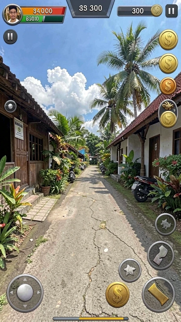 gatotkaca123 - Visualisasi level yang menantang dan penuh rintangan.