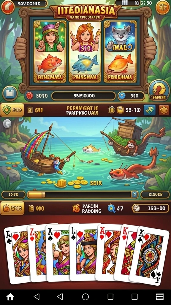 gems365 - Screenshot menampilkan grafis menawan dari permainan.